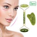 Bioestimulador Facial de Colágeno Jade - Pedra Guasha